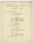 Moe Howard's Signed 31pp. Script Dated July 1941 for The 1942 Three Stooges Film ''Even as IOU'' -- Signed by Moe on Cover & With His Annotations Within -- Archival Repair to Cover, Else Very Good